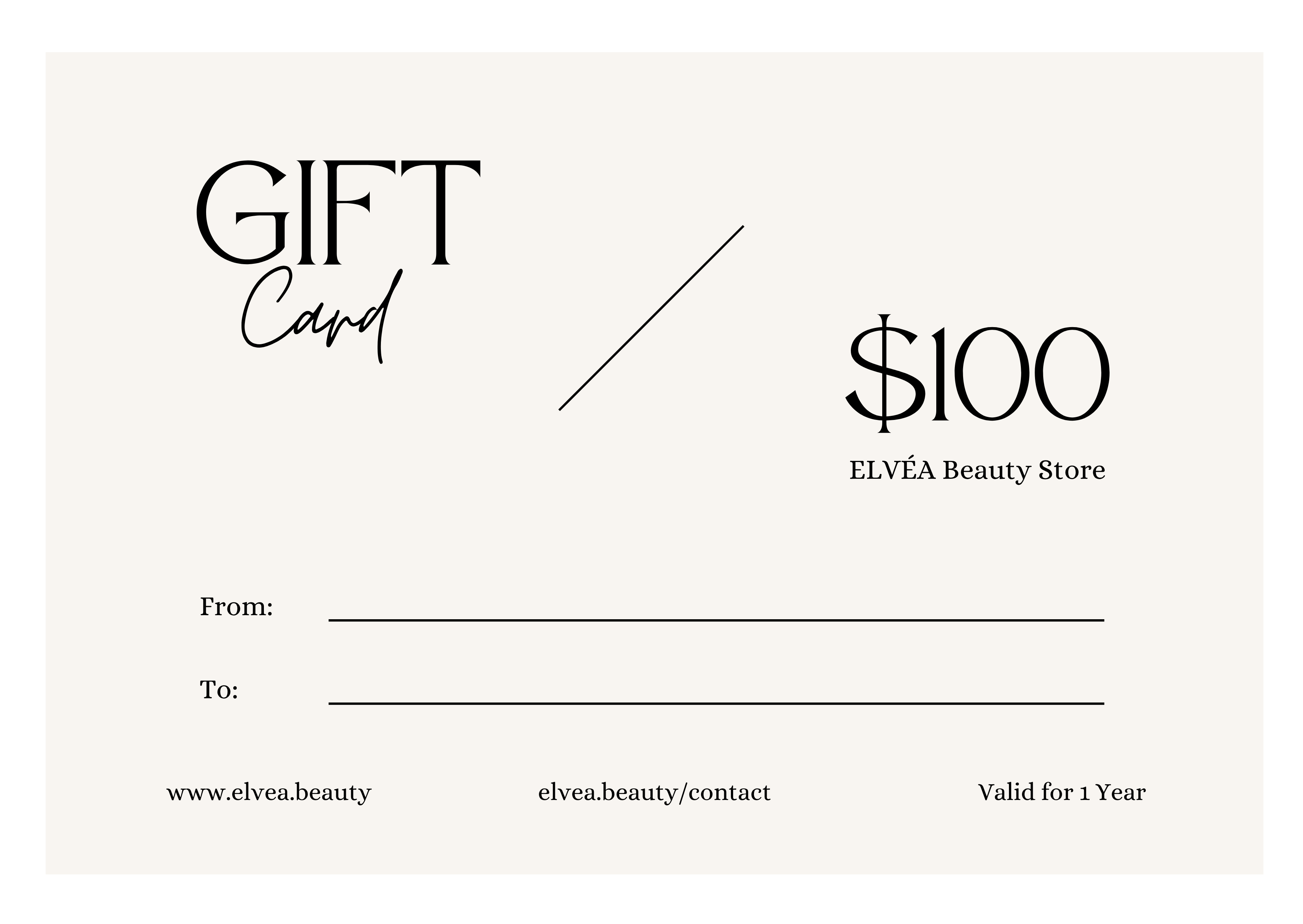ELVÉA Gift Card